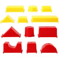 Sandy Clay® Vormpjes, geometrie, afm 3,5-9,5 cm, 12 stuk/ 1 doos