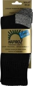 Naproz Thermo loop wandel sport sokken blauw 35-38 (1 Paar)