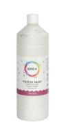 Plakkaatverf qrea wit 1000ml