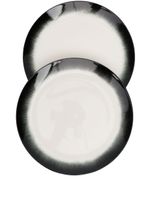 Ann Demeulemeester X Serax lot de deux assiettes en porcelaine - Blanc