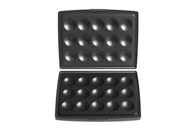 Fritel Bakplaten Set voor 15 Poffertjes / Blini&apos;s