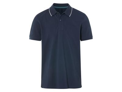 LIVERGY Polo heren (Marineblauw, M)