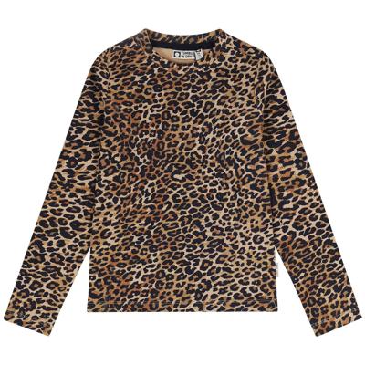 Tumble & Dry winter longsleeve t-shirt meisjes - bruin - Belle