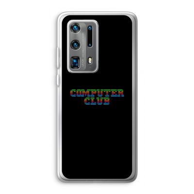 Retro: Huawei P40 Pro Plus Transparant Hoesje