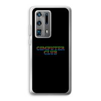 Retro: Huawei P40 Pro Plus Transparant Hoesje