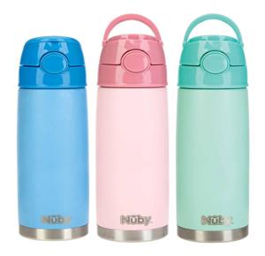 Nuby Thermosbeker 420ml 3+ jaar pastel