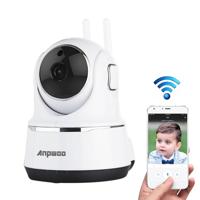 Anpwoo Guardian 2.0 MP 1080P 1/3 inch CMOS HD WiFi IP-camera ondersteuning bewegingsdetectie/nachtzicht (wit)