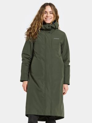 Didriksons Selina Parka Jas Dames Deep Green 46
