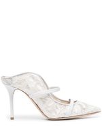 Malone Souliers mules Maureen 85 mm - Blanc