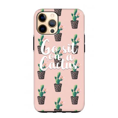 Cactus quote: iPhone 12 Pro Max Tough Case