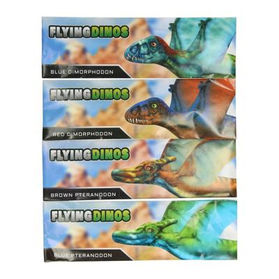 Johntoy Dinosaurus eva vliegtuigje foam