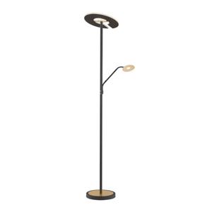 Fischer & Honsel LeeslampDent zwart met goud - 40466