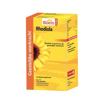 Bloem Rhodiola Geestelijke Veerkracht 100Capsules Bloem Rhodiola Geestelijke Veerkracht 100Capsules