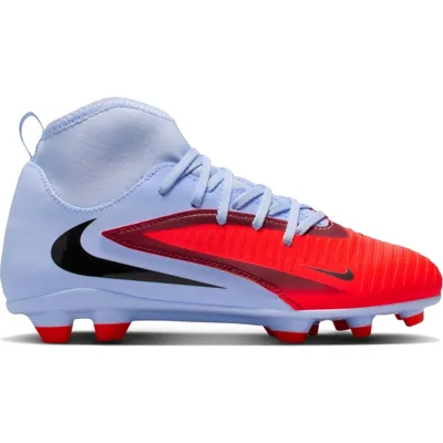 Nike Phantom 6 High Club FM/MH Junior Paars/Rood - Maat 35 - Kleur: RoodPaars | Soccerfanshop