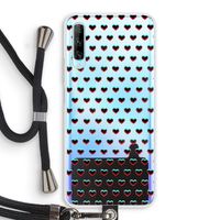 Hartjes: Huawei P Smart Pro Transparant Hoesje met koord