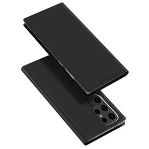 Dux Ducis Samsung Galaxy S24 Ultra - Slim bookcase hoesje - Zwart