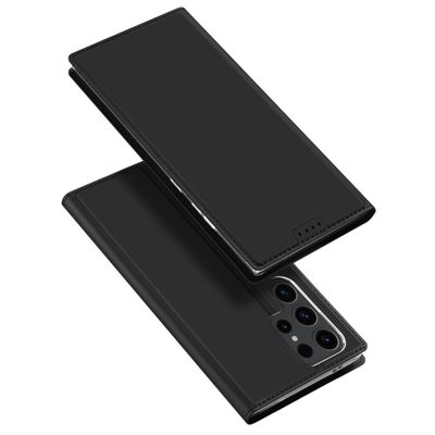 Dux Ducis Samsung Galaxy S24 Ultra - Slim bookcase hoesje - Zwart