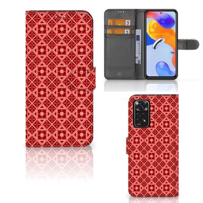 Xiaomi Redmi Note 11 Pro 5G/4G | Telefoon Hoesje | Batik Rood