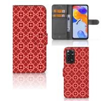 Xiaomi Redmi Note 11 Pro 5G/4G | Telefoon Hoesje | Batik Rood