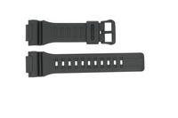Horlogeband Casio W736H / W735H / AEQ-110 / AQ-S81 Rubber Zwart 18mm