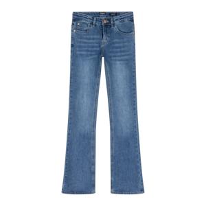 Indian Blue Jeans Meisjes flair broek - Medium blauw denim