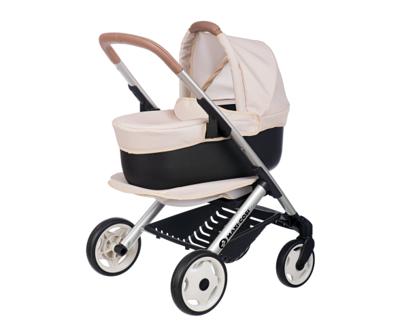 Smoby MC&Q Combi kinderwagen + kinderwagen beige