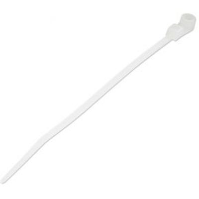 StarTech.com CBMZTS10N4 kabelbinder Losmaakbare kabelbinder Nylon, Kunststof Wit 100 stuk(s)