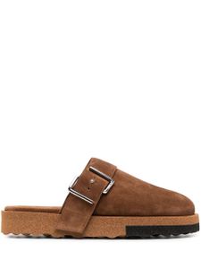 Off-White chaussons Comfort - Marron