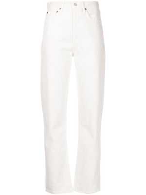 AGOLDE jean 90s à taille haute - Blanc