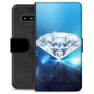 Samsung Galaxy S10 Premium Portemonnee Hoesje - Diamant