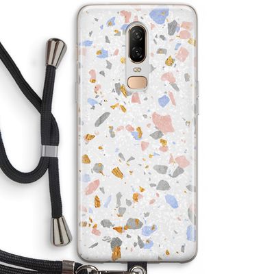 Terrazzo N°8: OnePlus 6 Transparant Hoesje met koord