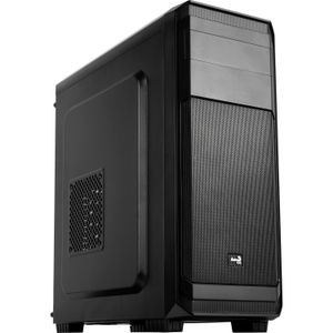 Aerocool Aero-300 tower behuizing 2x USB-A 2.0, USB-A 3.2 (5 Gbit/s), 2x Audio