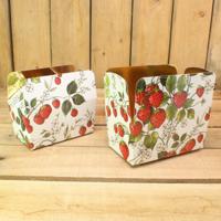 Bonbon doosjes - Chocolade doosje - Aardbei HOOG - 24 stuks