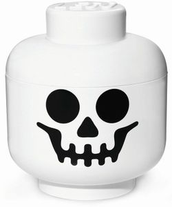 LEGO Storage Head Skelet, groot Opbergdoos