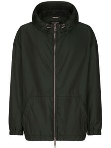 Dolce & Gabbana veste bomber à capuche - Noir