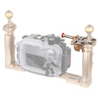 PULUZ sluiter release trigger extension adapter hendel voor onderwater arm systeem (goud)
