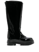 Le Silla bottines Ranger brillantes - Noir