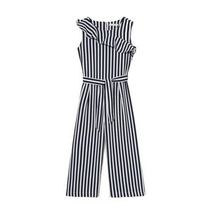 C&A Smart & Pretty gestreepte jumpsuit donkerblauw/wit