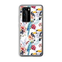 Bloemen tukan: Huawei P40 Pro Transparant Hoesje Bloemen tukan: Huawei P40 Pro Transparant Hoesje