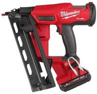 Milwaukee m18 fn16ga-202x | m18 fuel 16 ga afwerkingstacker | 32-63mm | 18v | 2.0ah li-ion accu - 4933478092