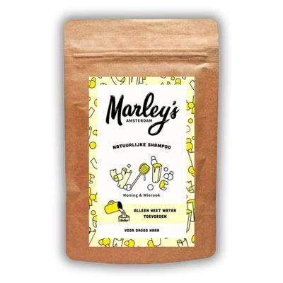Marley's Amsterdam Shampoovlokken Droog Haar – Honing & Wierook