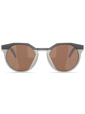 Oakley lunettes de soleil HSTN à monture ronde - Noir