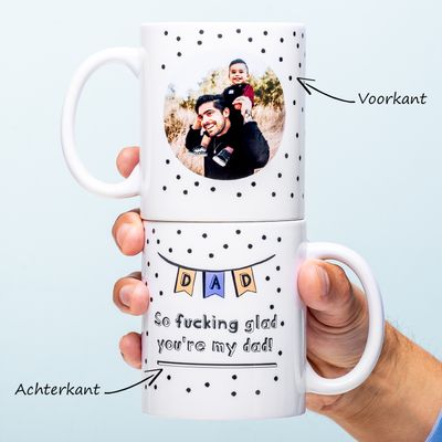 Gepersonaliseerde fotomok Fucking Glad