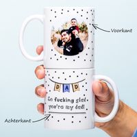 Gepersonaliseerde Fotomok Fucking Glad