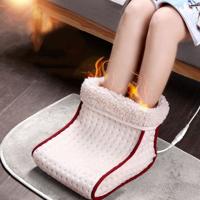 Elektrische Massageer wasbaar warmte warmer kussen thermische voet warmer 5 standen warmte-instellingen