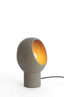 Light & Living TafellampjeMonk bruin 30cm - 1884664