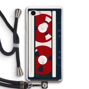 Here's your tape: Pixel 3 Transparant Hoesje met koord