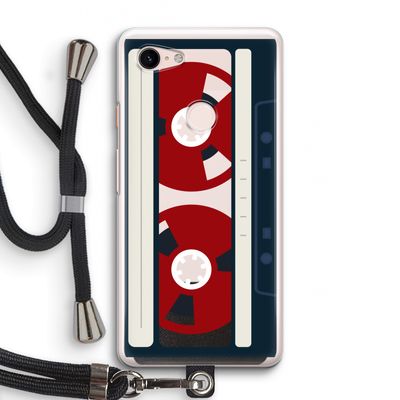 Here's your tape: Pixel 3 Transparant Hoesje met koord