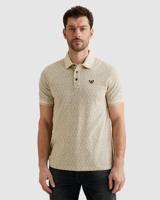Pme Legend Fine Pique Aop Ppss2602852 Poloshirts 7013 Bone White