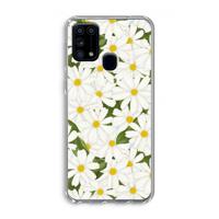 Summer Daisies: Samsung Galaxy M31 Transparant Hoesje - thumbnail